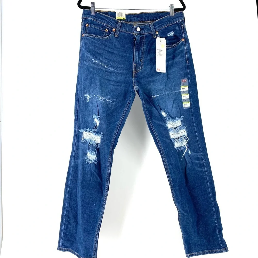 Levi's Men's 511 Slim Fit Ripped Flex Jeans